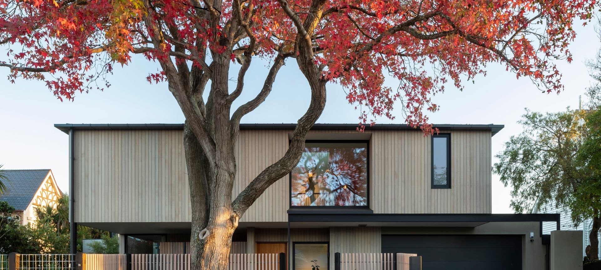 City home, Christchurch banner