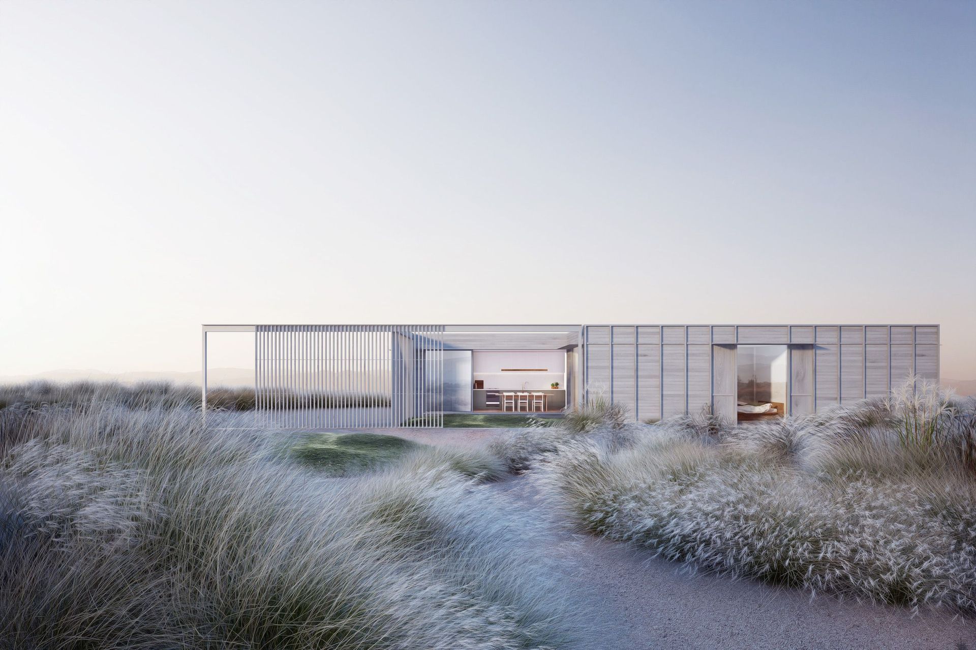 Courtyard House for Fabprefab