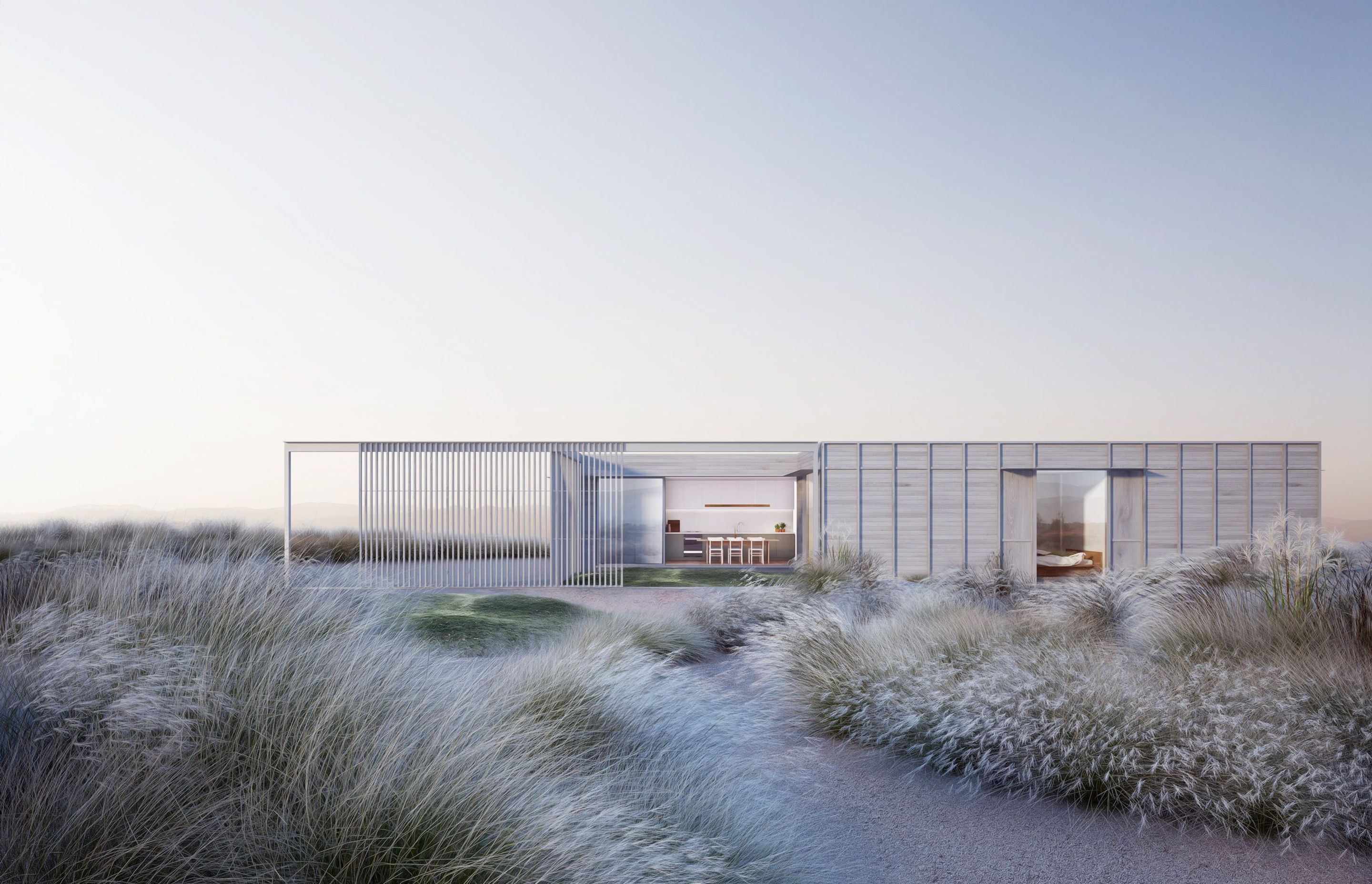 Courtyard House for Fabprefab