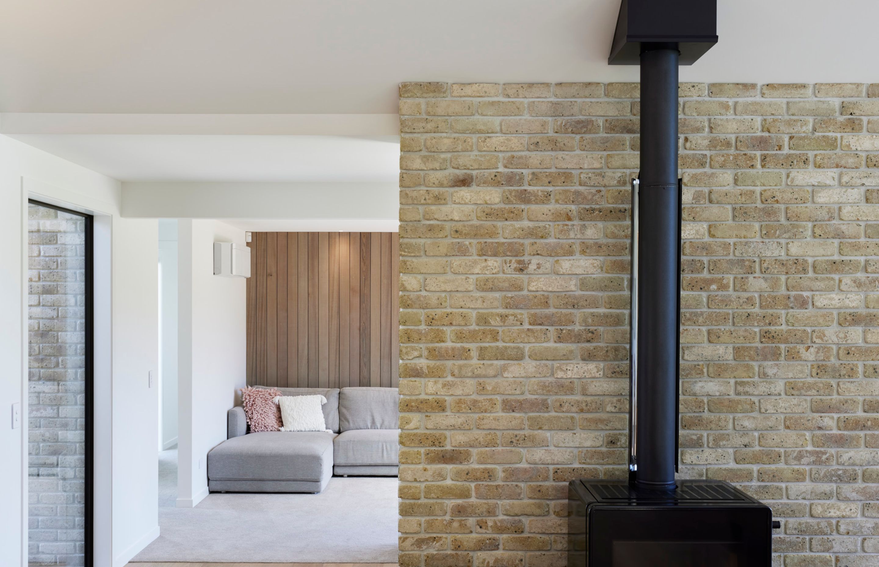 Country Brick & Cedar home