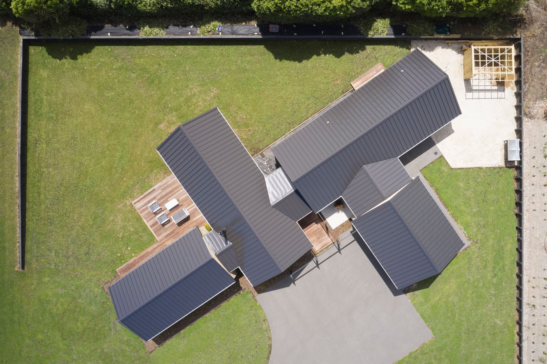 Country Brick &amp; Cedar home