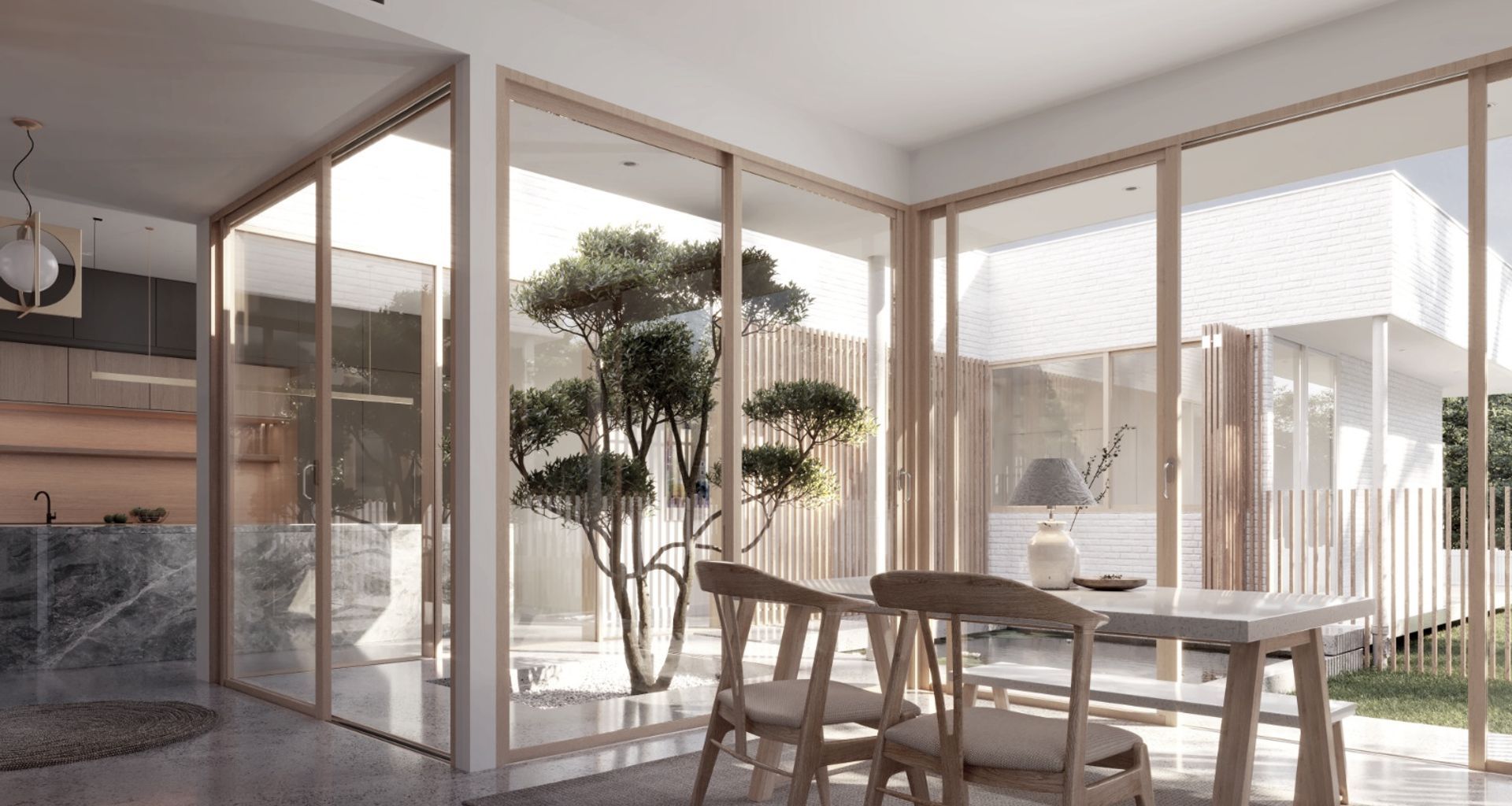 Courtyard House banner