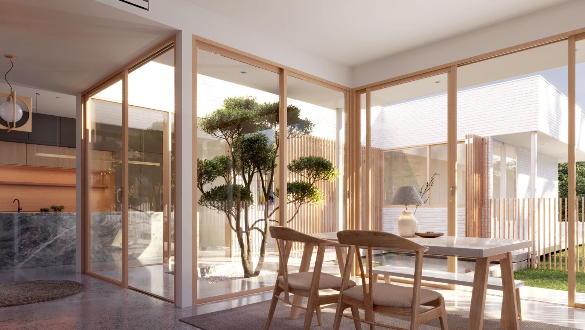 Courtyard House banner