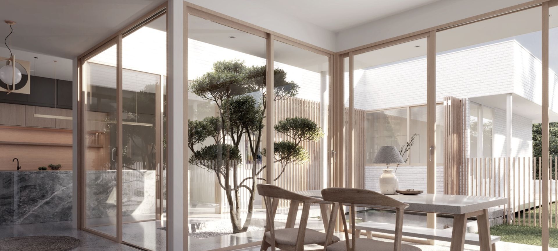 Courtyard House banner