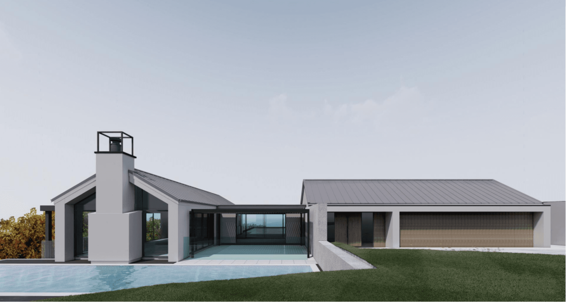 Front Perspective - Konei Place, Redvale