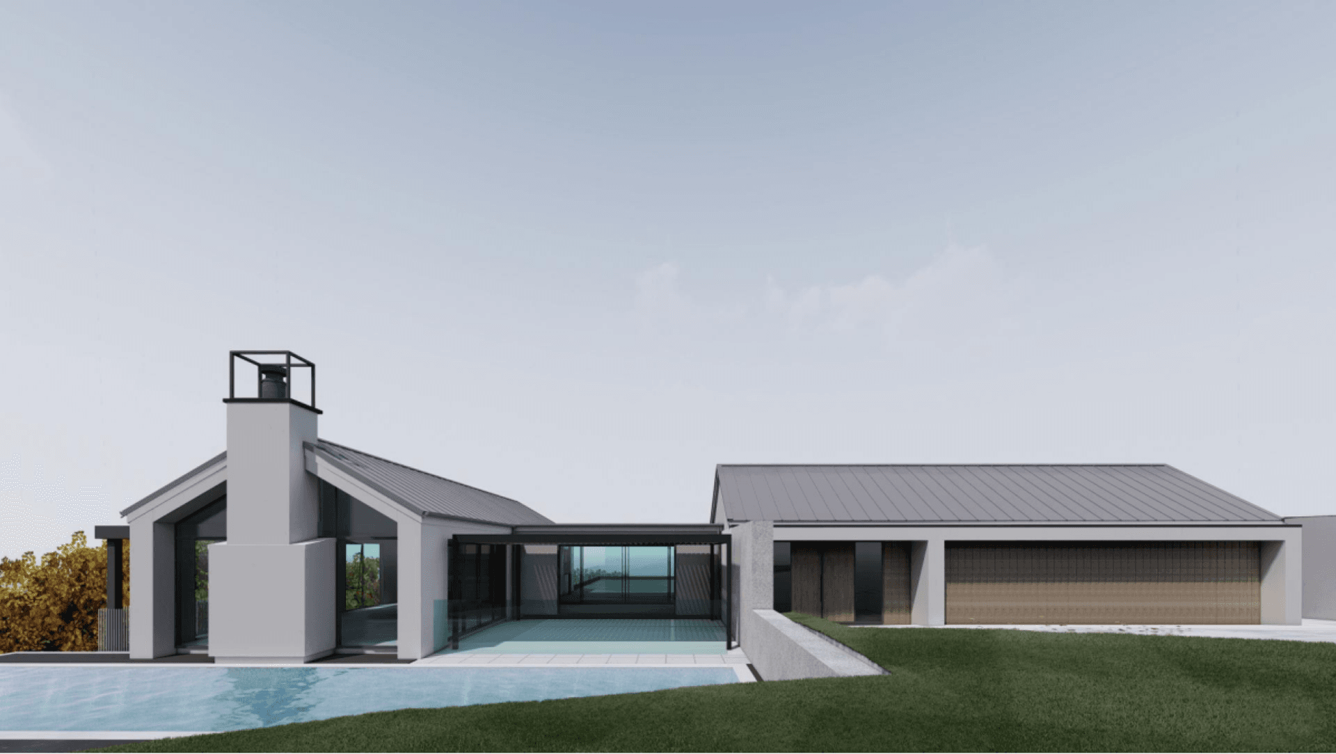 Front Perspective - Konei Place, Redvale