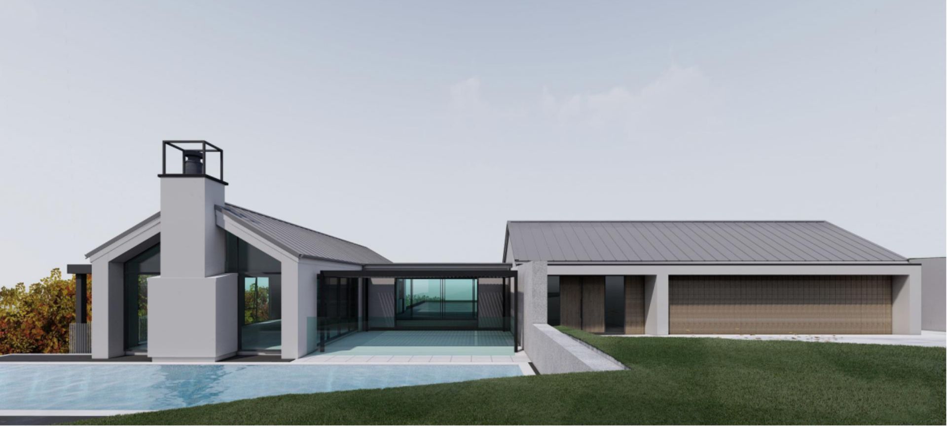Front Perspective - Konei Place, Redvale