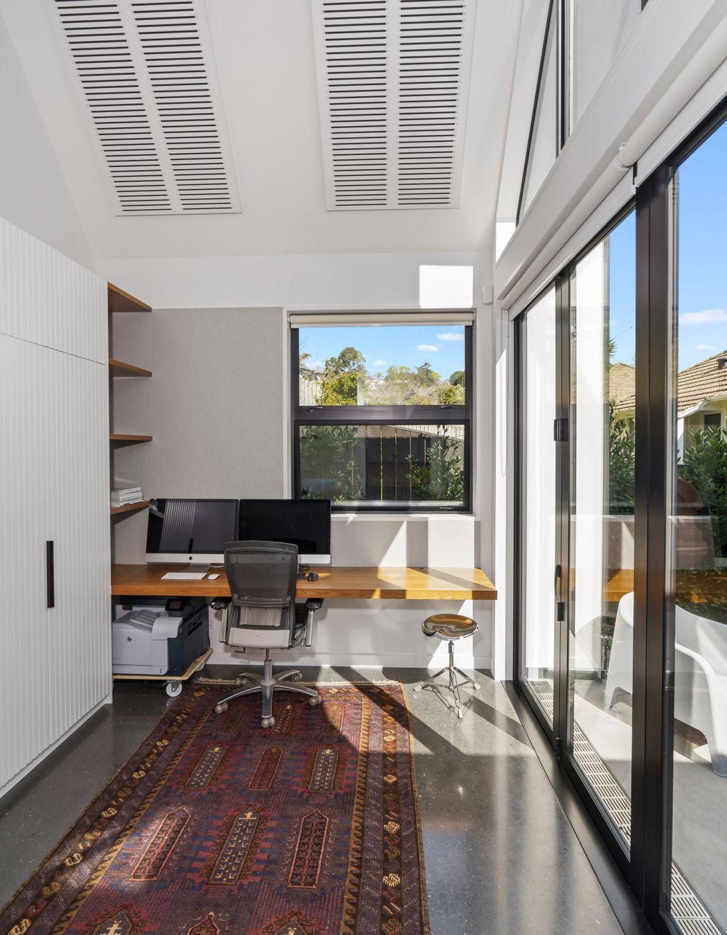 A small study adds a level of practicality to the programme and is a clever use of additional space.