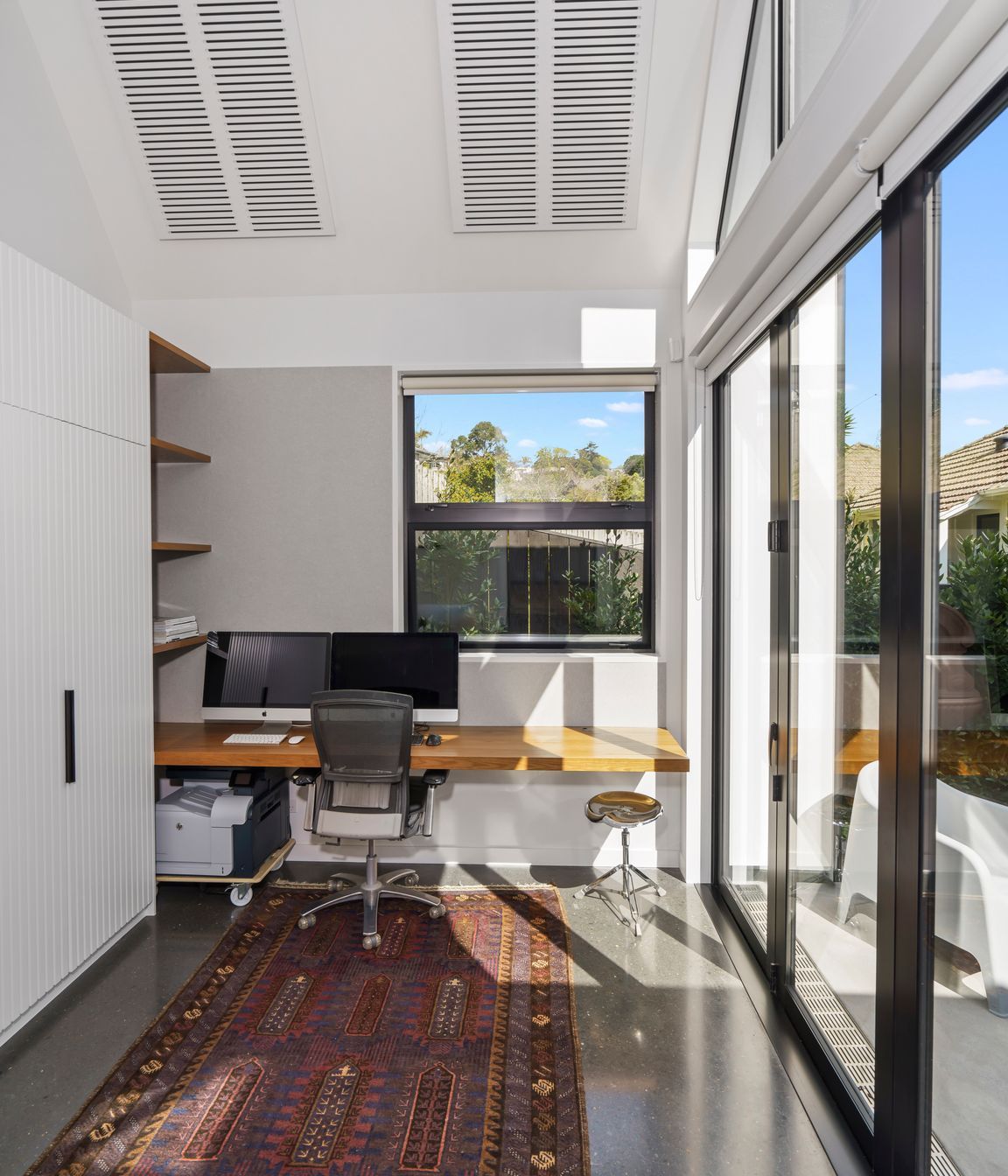 A small study adds a level of practicality to the programme and is a clever use of additional space.