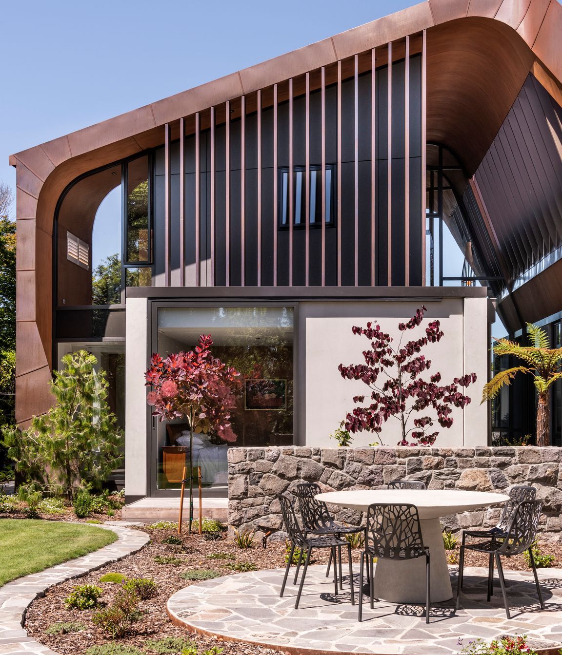 Concrete Copper Home