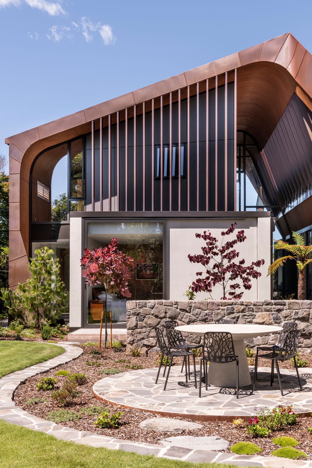 Concrete Copper Home