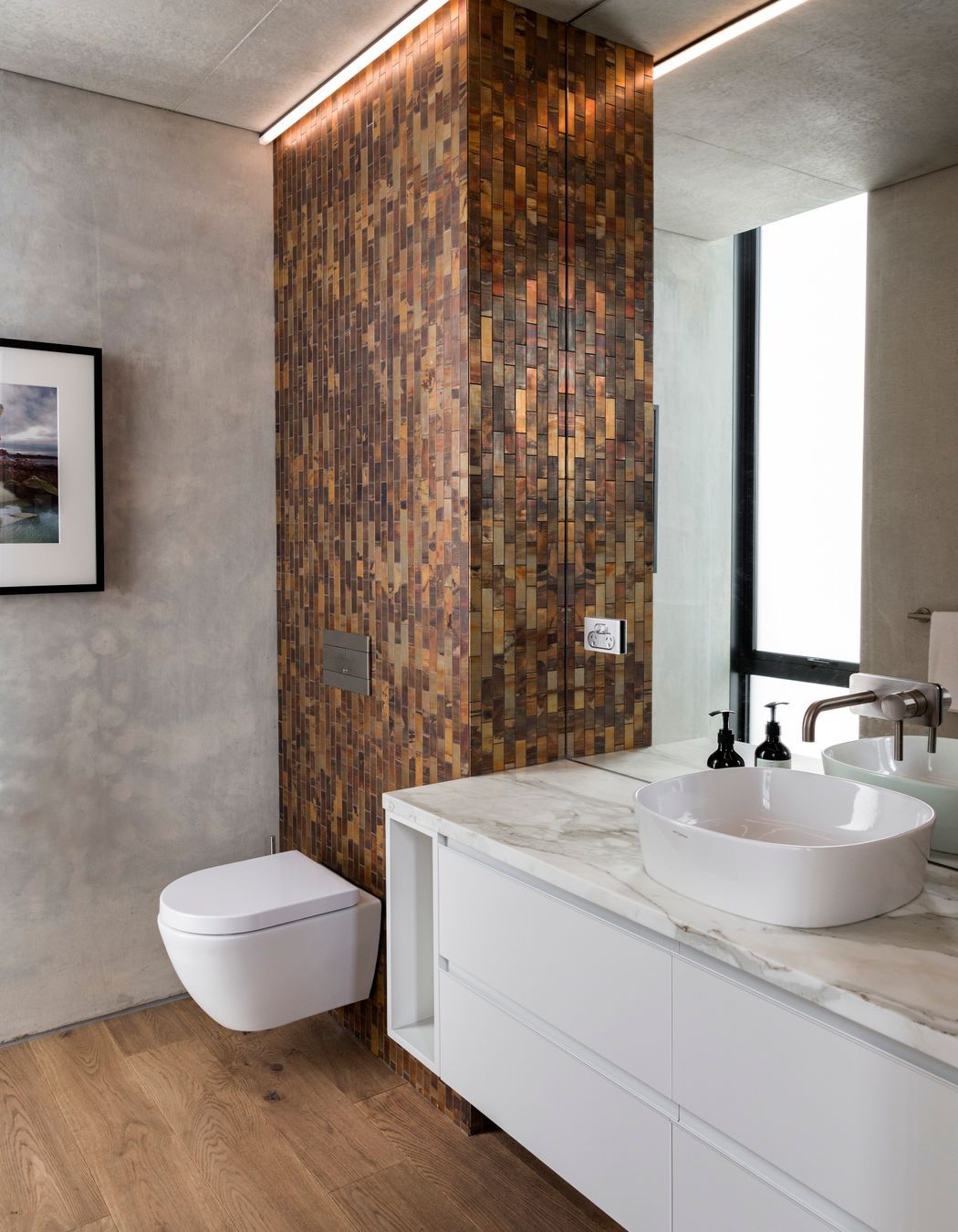 Concrete Copper Home