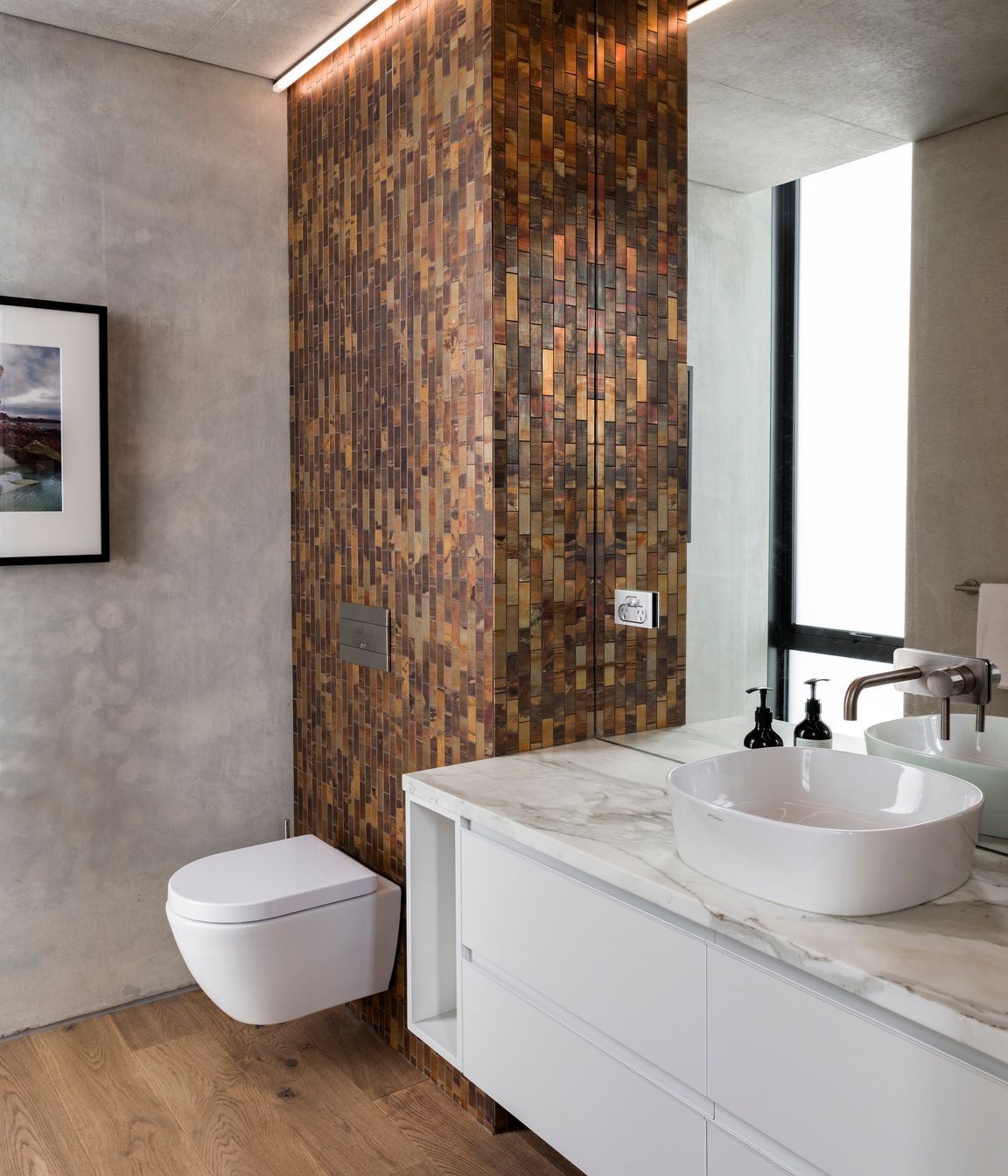 Concrete Copper Home