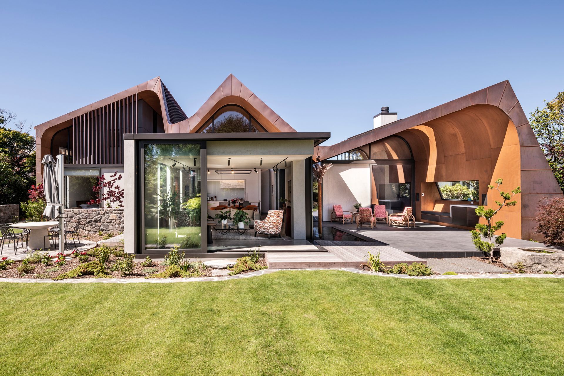 Concrete Copper Home