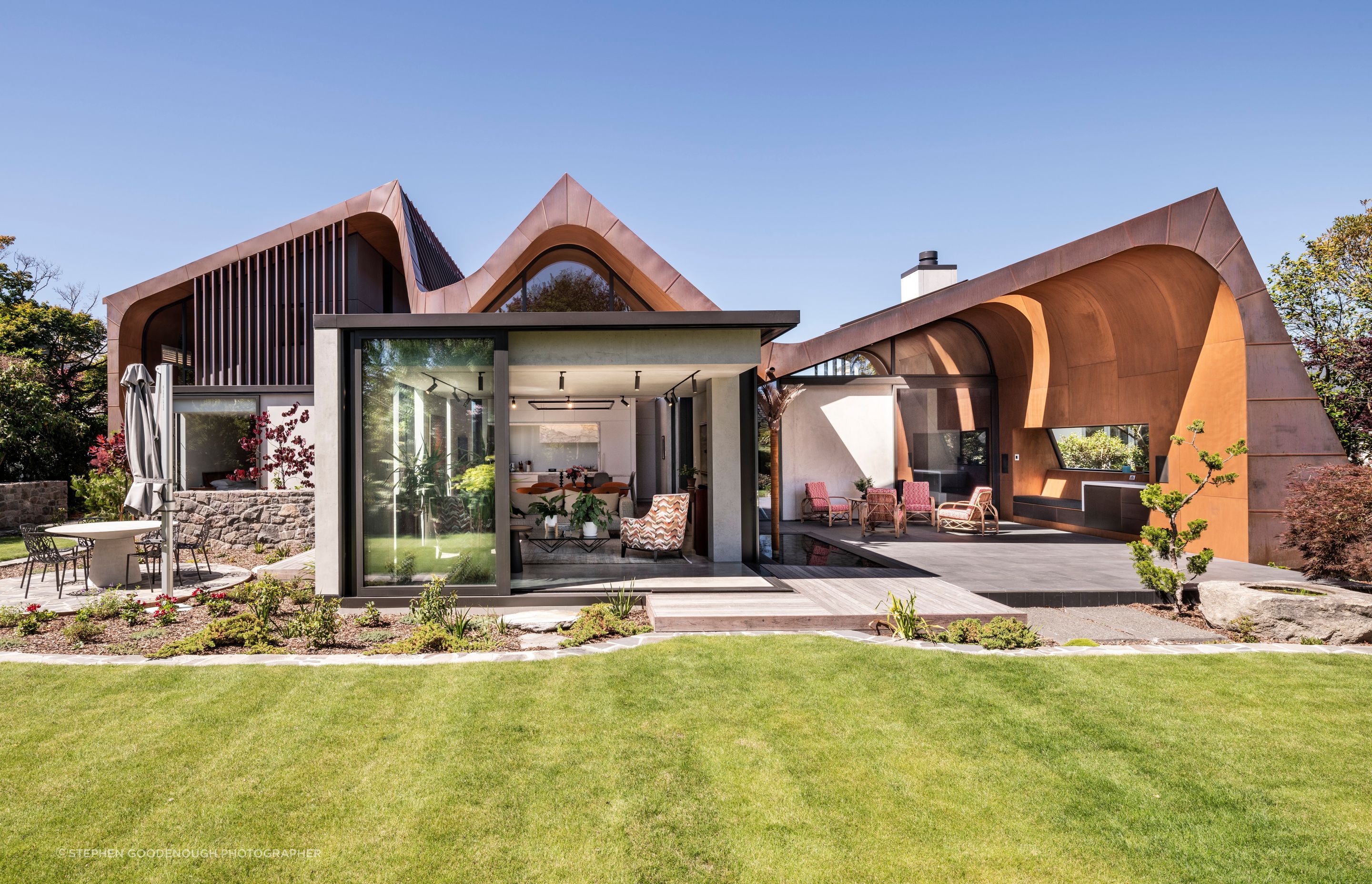 Concrete Copper Home
