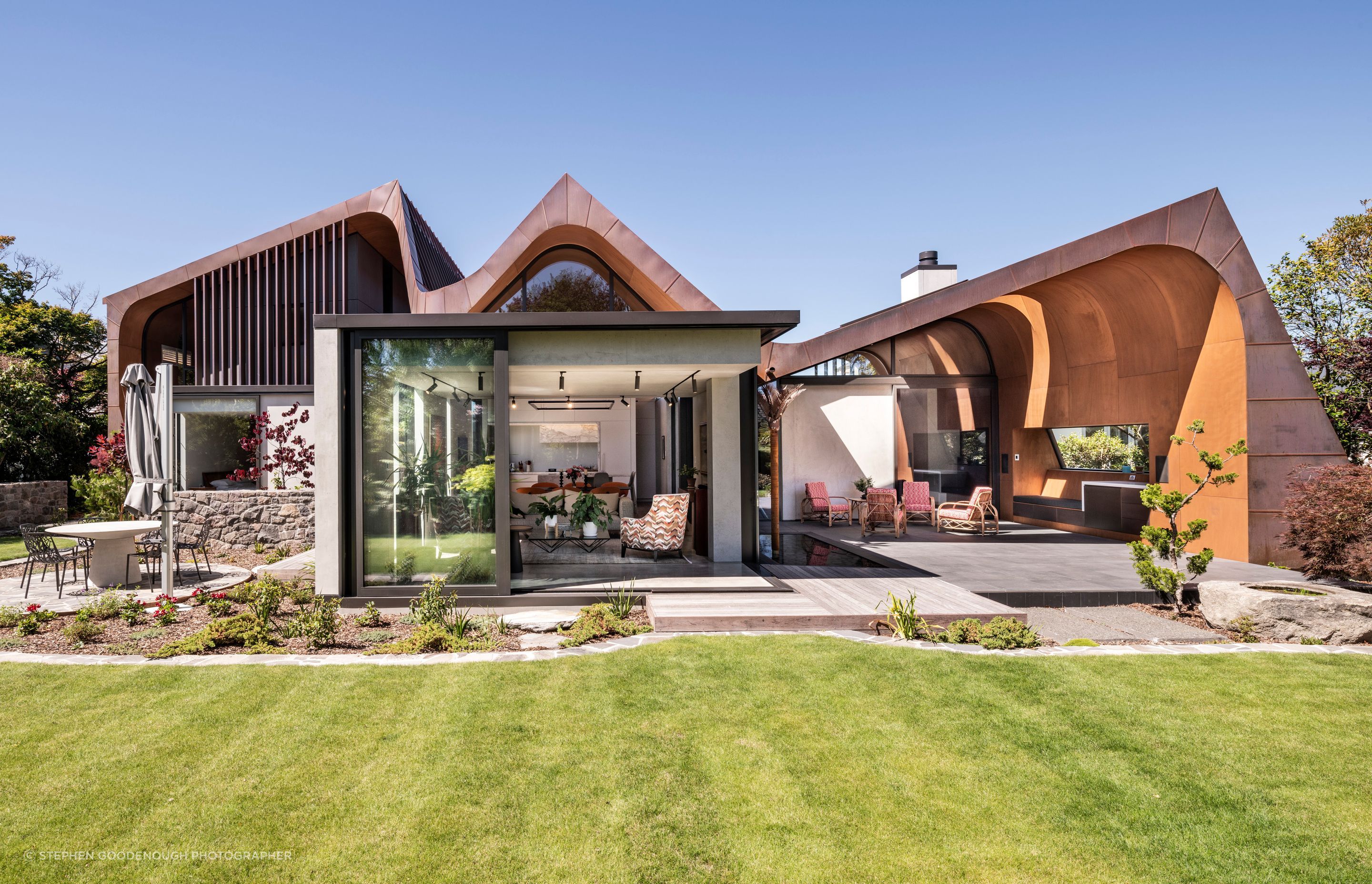 Concrete Copper Home