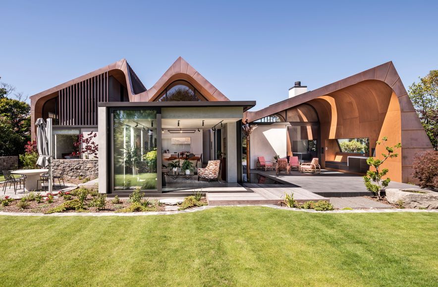 Concrete Copper Home