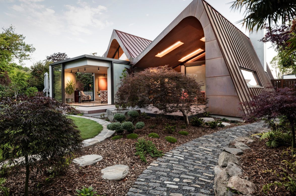 Concrete Copper Home