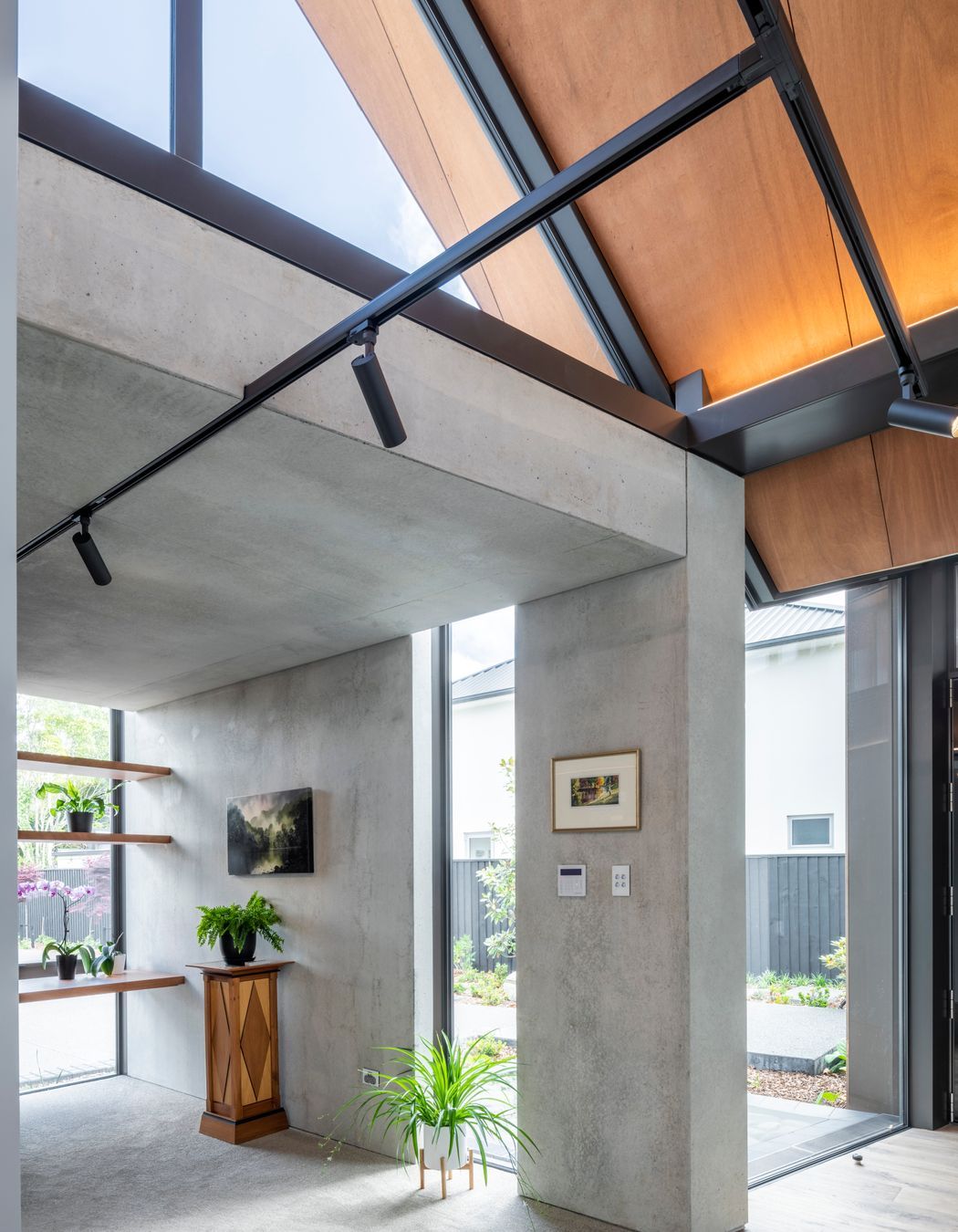 Concrete Copper Home