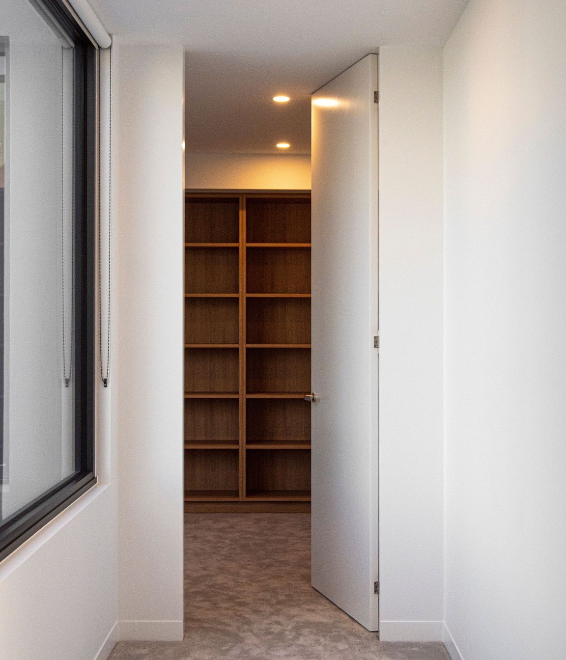 The EzyJamb SRC frames this entrance to the study.