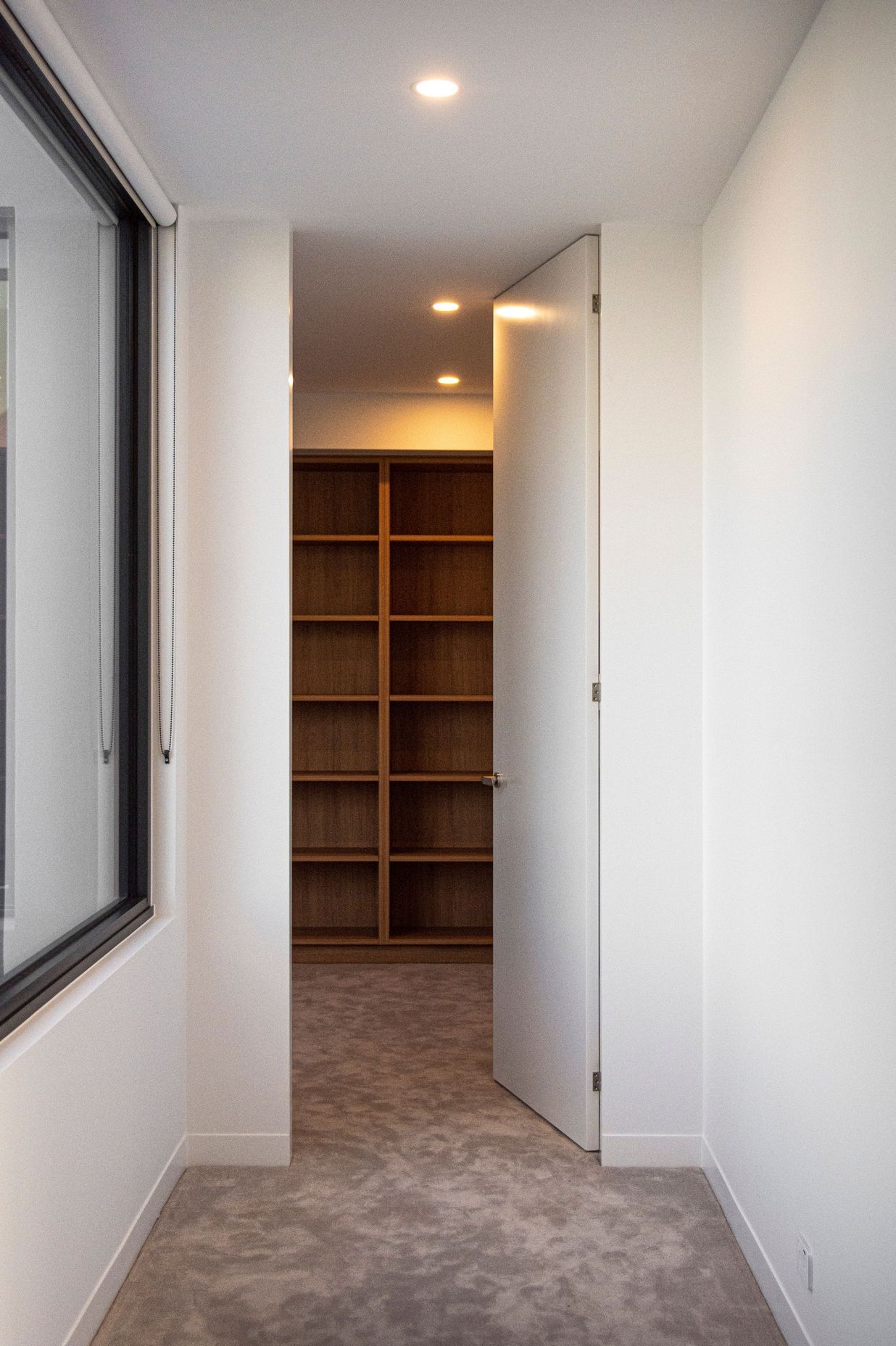The EzyJamb SRC frames this entrance to the study.