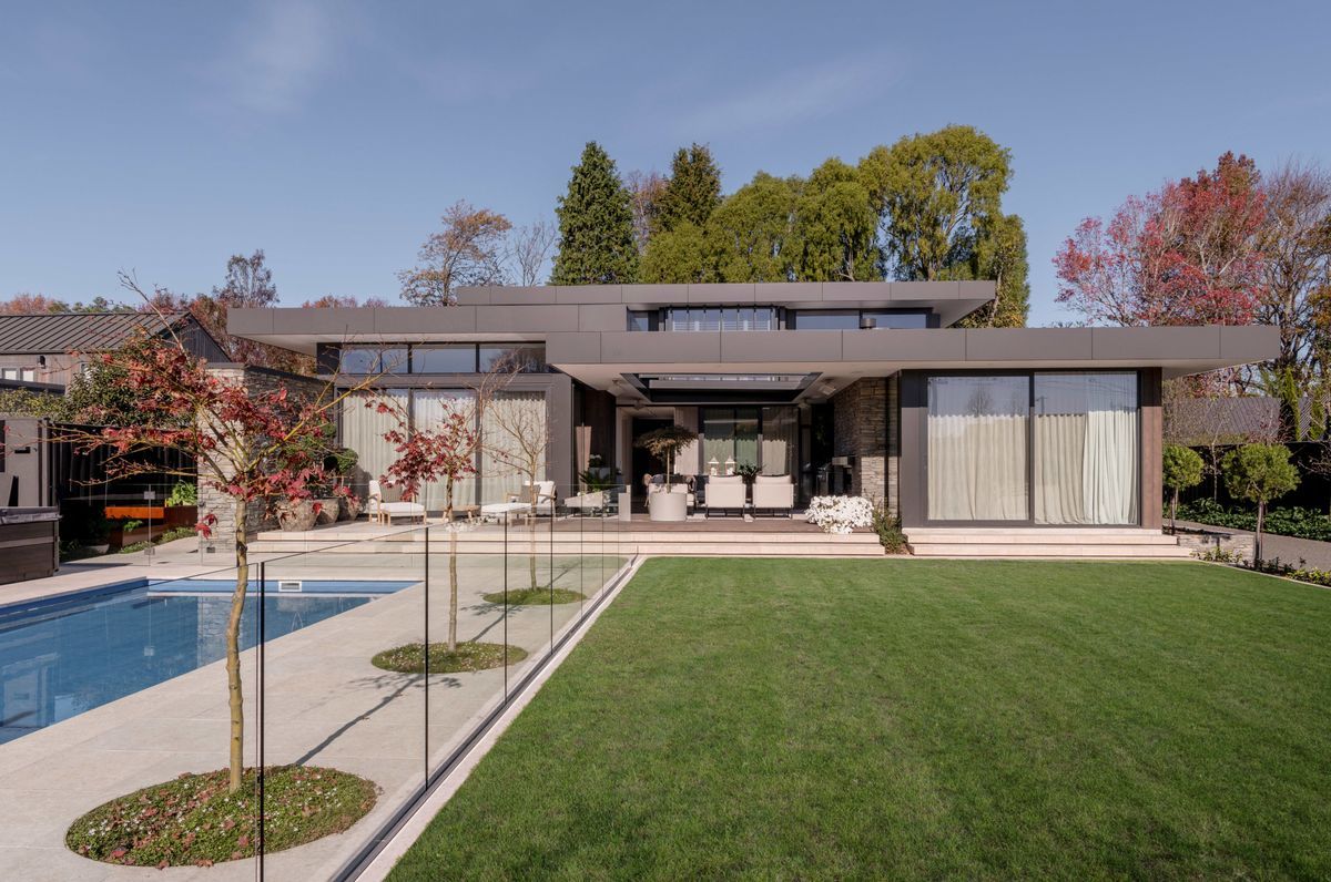 Three Roof House