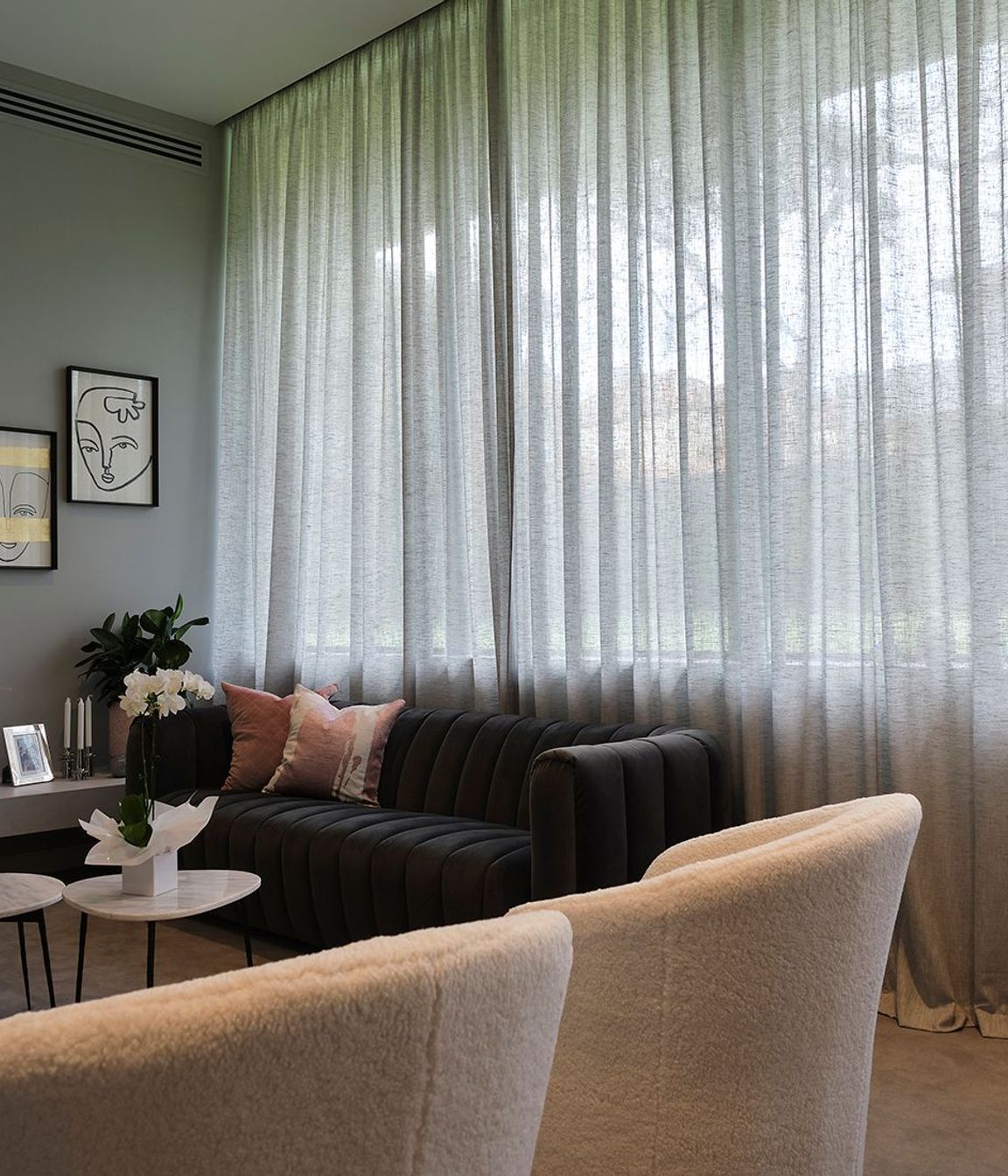 Parkhill House_Sheer Curtains &amp; Motorised Blinds