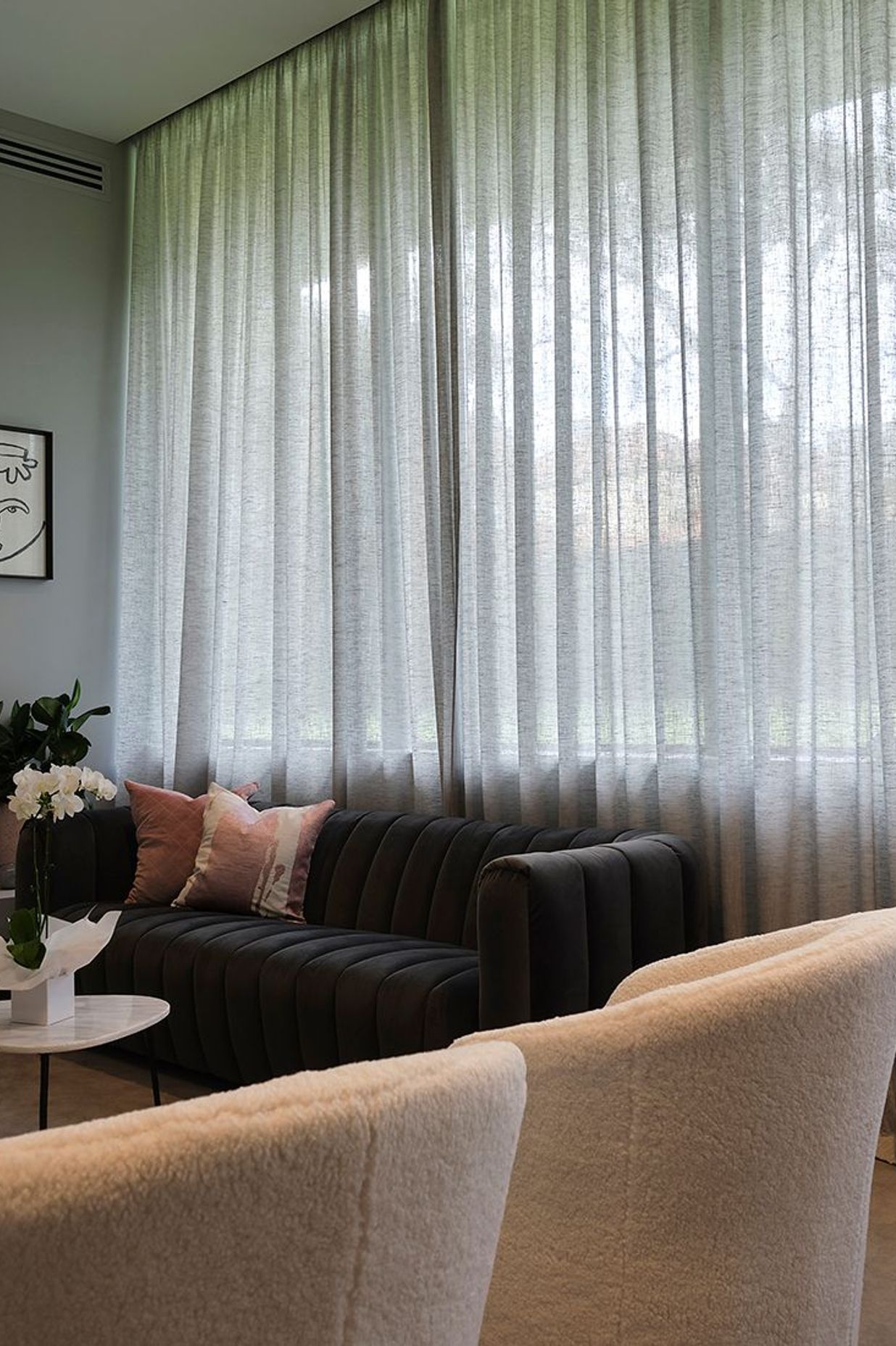 Parkhill House_Sheer Curtains &amp; Motorised Blinds