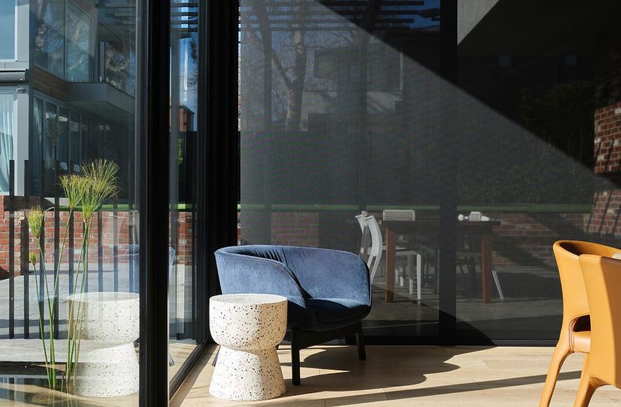 Parkhill House - Balwyn - Sheer Curtains & Motorised Blinds