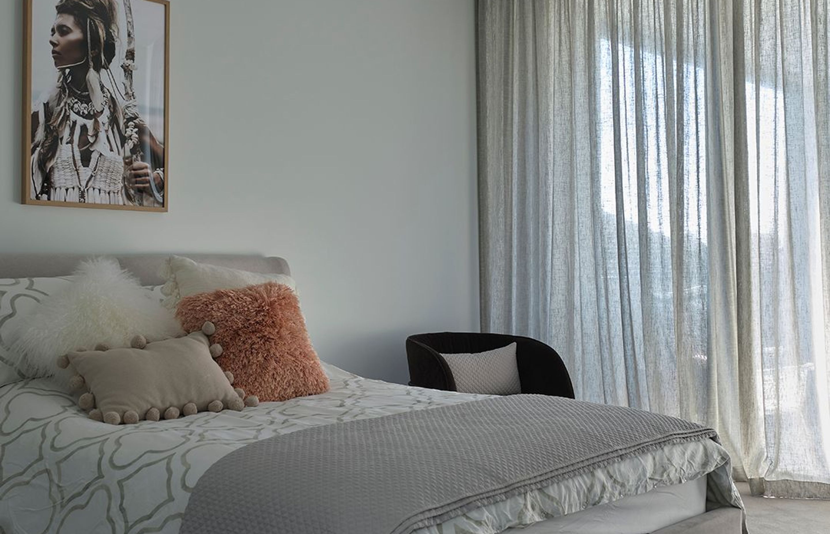 Parkhill House_Sheer Curtains &amp; Motorised Blinds
