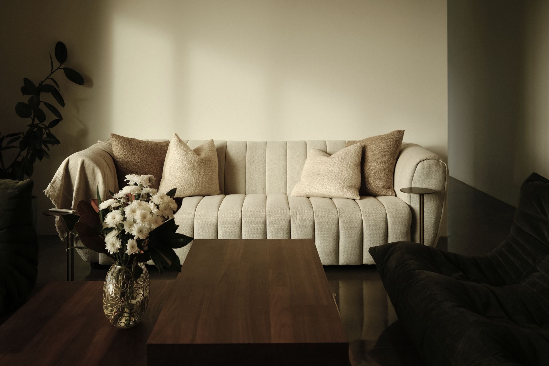 Cosy rooms allow for the family to have spaces to be together or apart