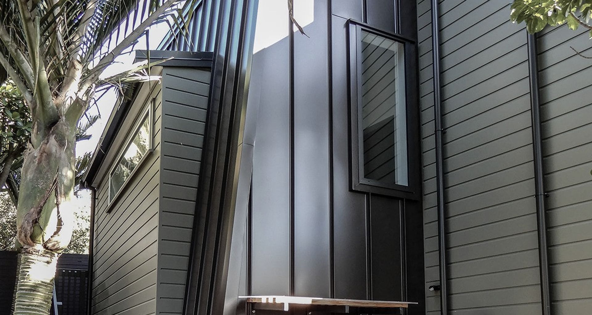 Ponsonby Urban Oasis - Angle / Standing Seam Wall Cladding - Colorsteel banner