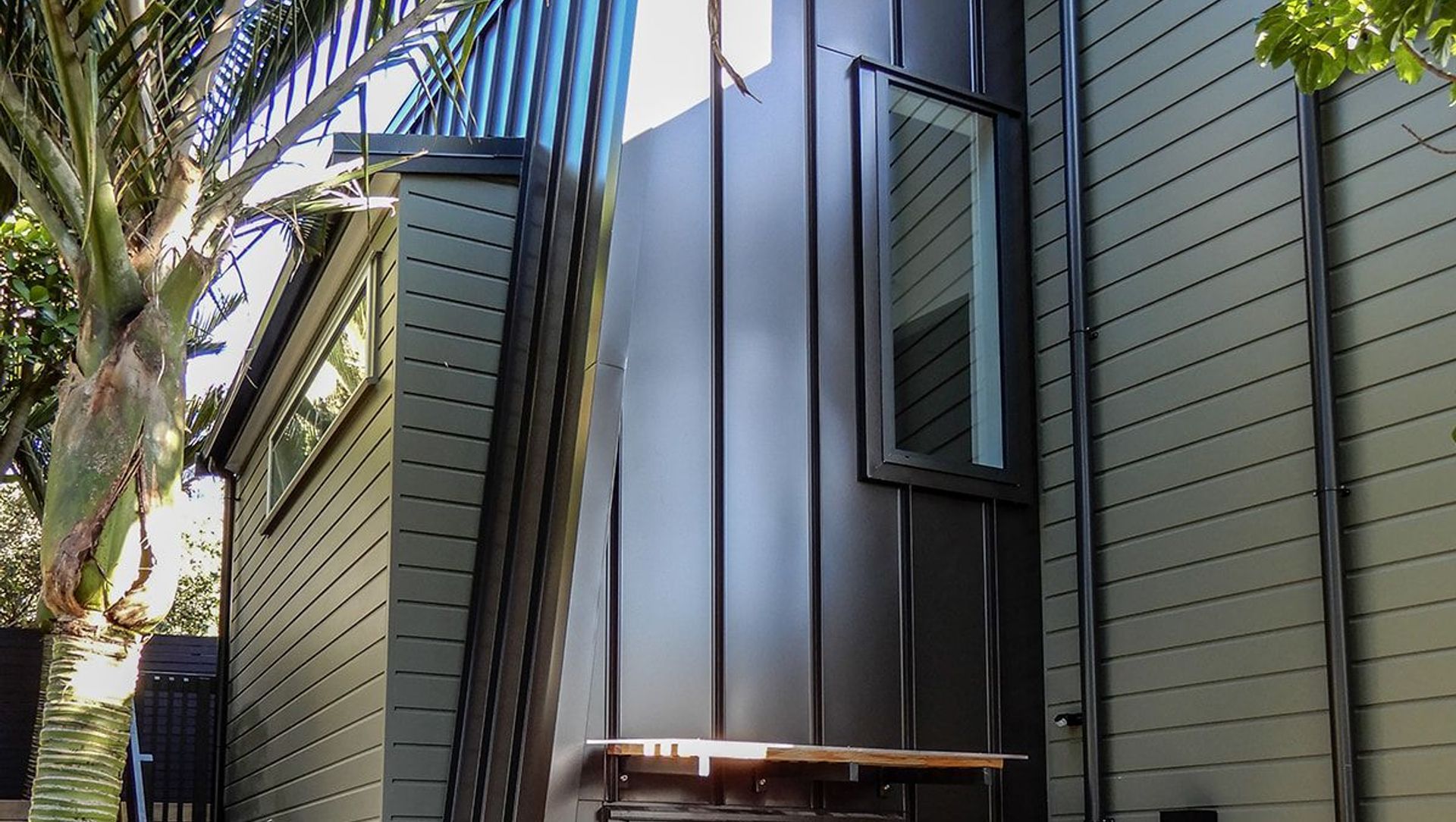 Ponsonby Urban Oasis - Angle / Standing Seam Wall Cladding - Colorsteel banner