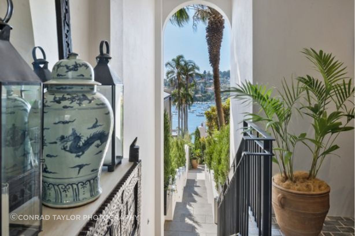 Lynda Kerry Interior Design | Andrew Barnyak Design | Charcoal Grey Granite | Charcoal Granite Cobblestones