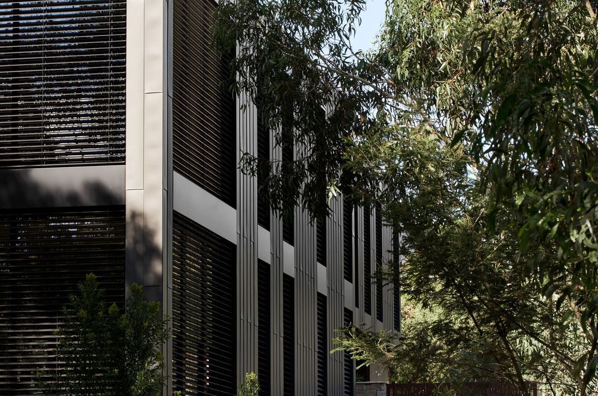 SOM Blinds - External Venetians - Glen Waverley - Finnis Architecture