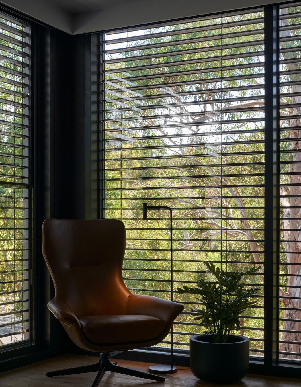 SOM Blinds | Motorised External Venetians | Finnis Architects | Photography | Damien Kook