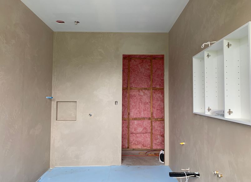 Venetian plaster Bathroom