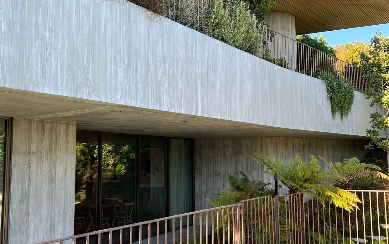 Bronze Balustrade - Waiheke Architecturally Designed Home