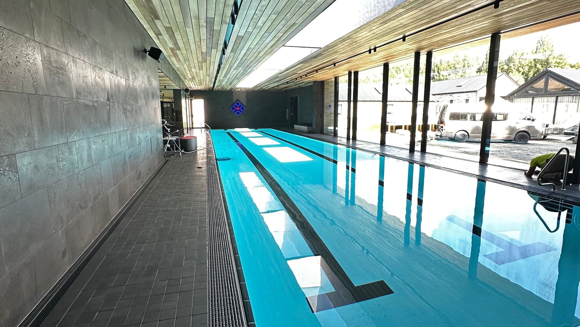 Pool tiling at Speargrass Flat Rd banner