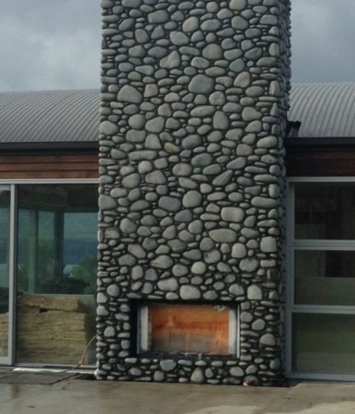 Blue river stone