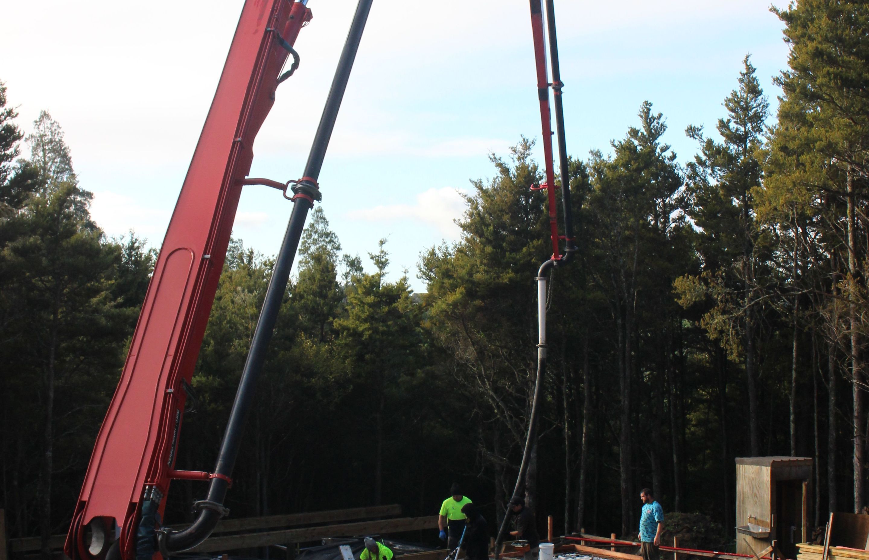 Under Construction - Slab being poured. Kaiser Construction can look after the whole process from design right through to completion