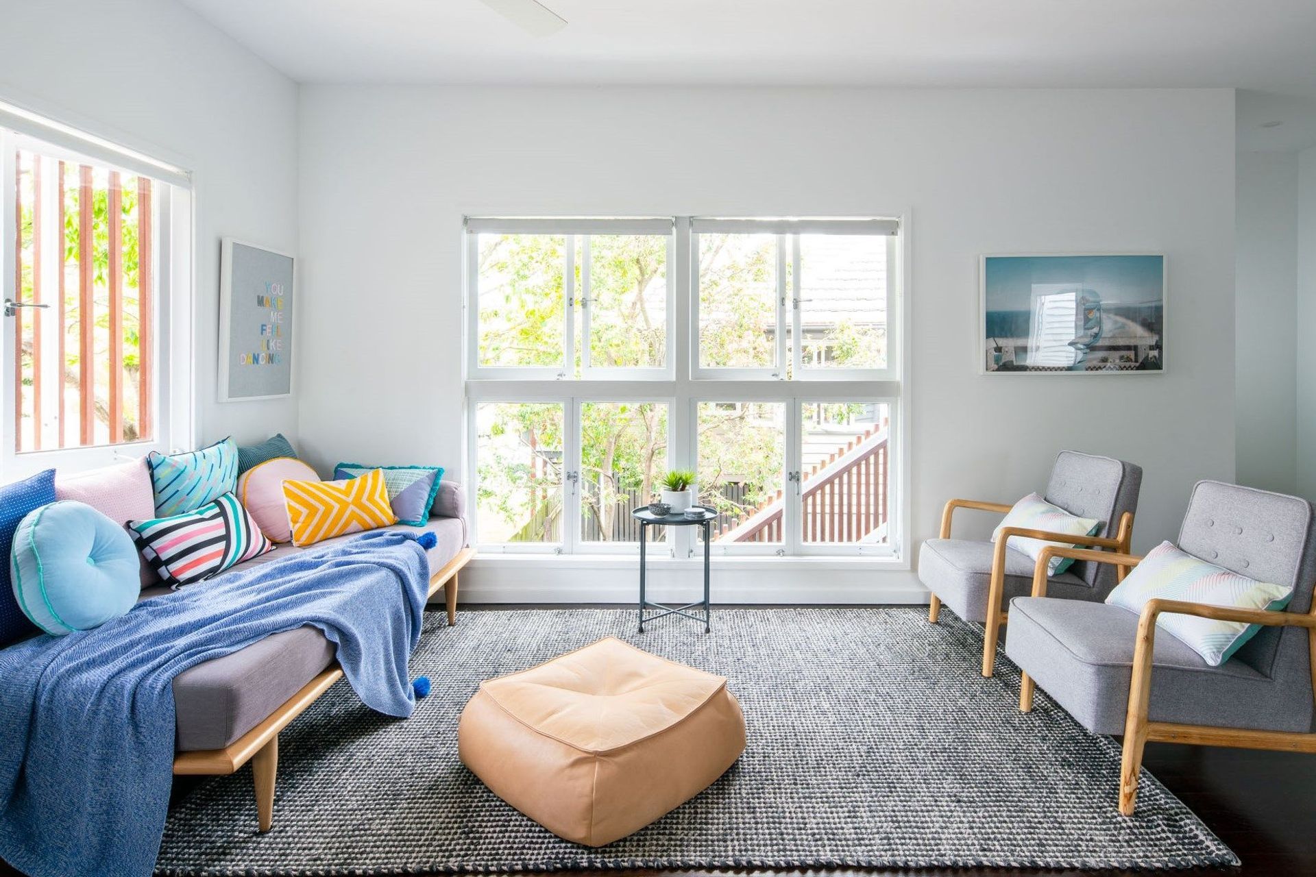 The central living spaces are specifically designed for human-centric gathering and interaction. Screen time free zones.