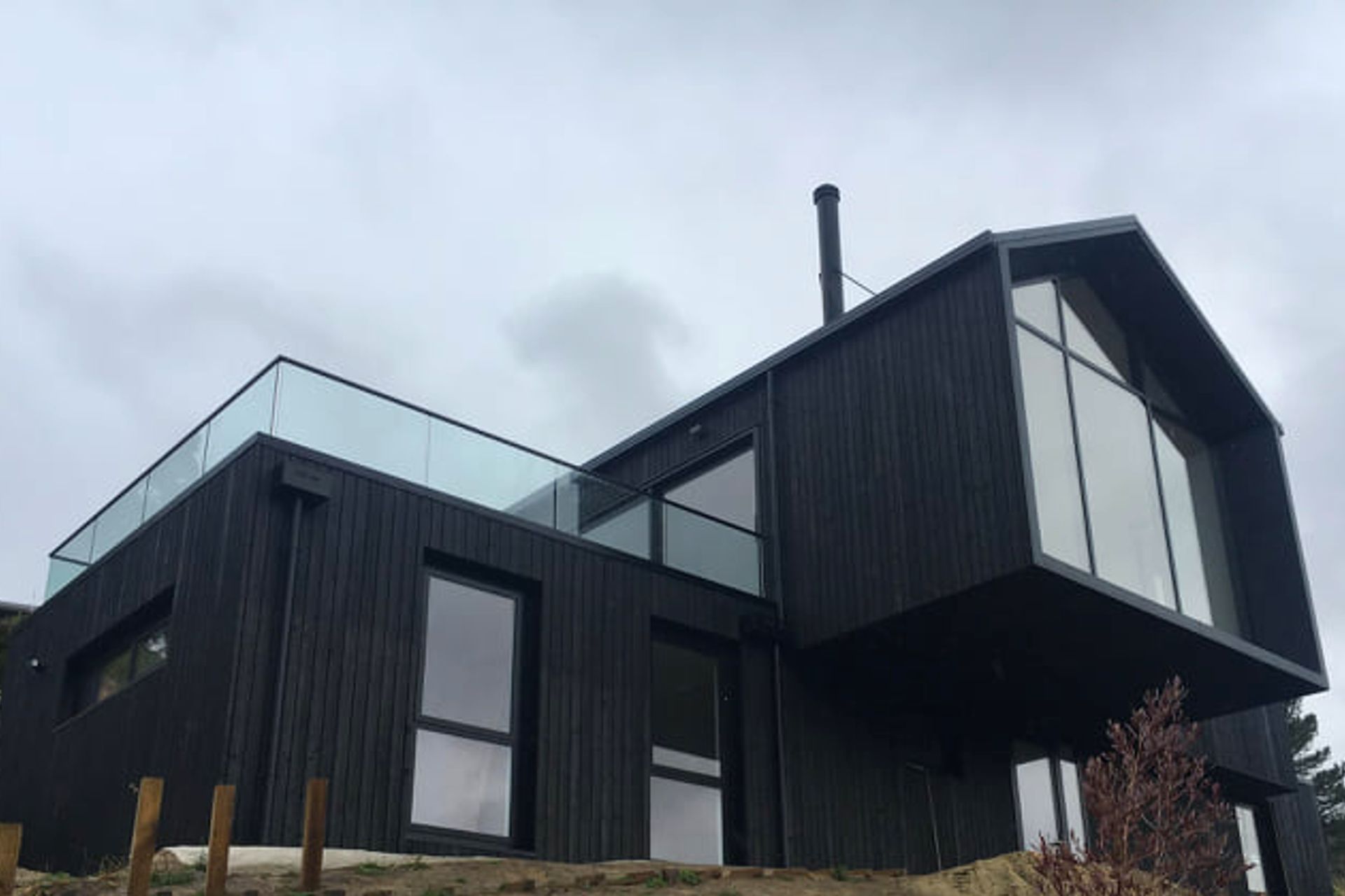 Jahan Lane, Christchurch - Charred Siberian Larch