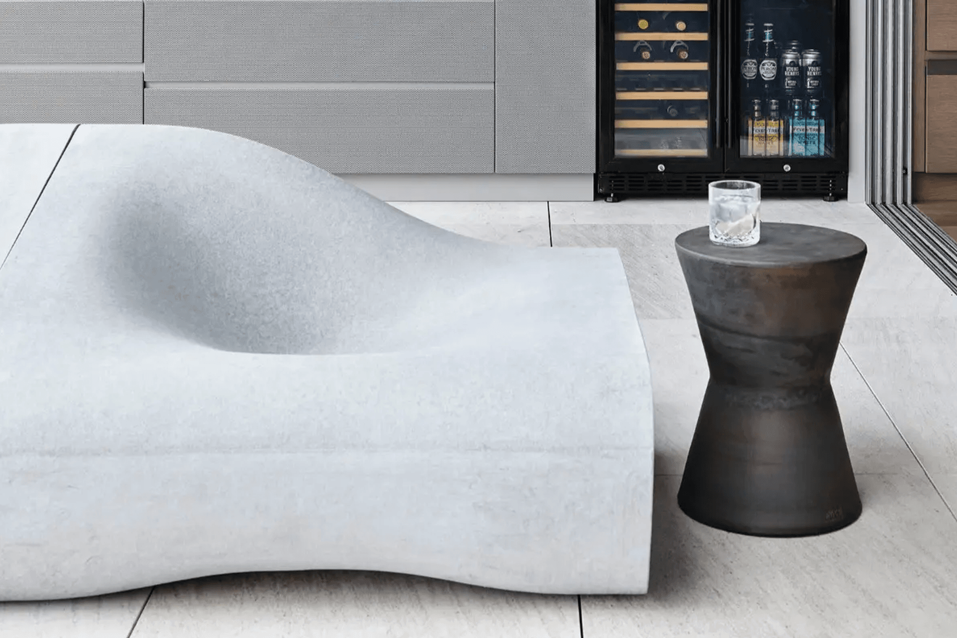 Concha Bonita Limestone (Custom Order) | Tavira Limestone | Striato Coliseum Travertine | Toki Constructions | Jorge Hrdina