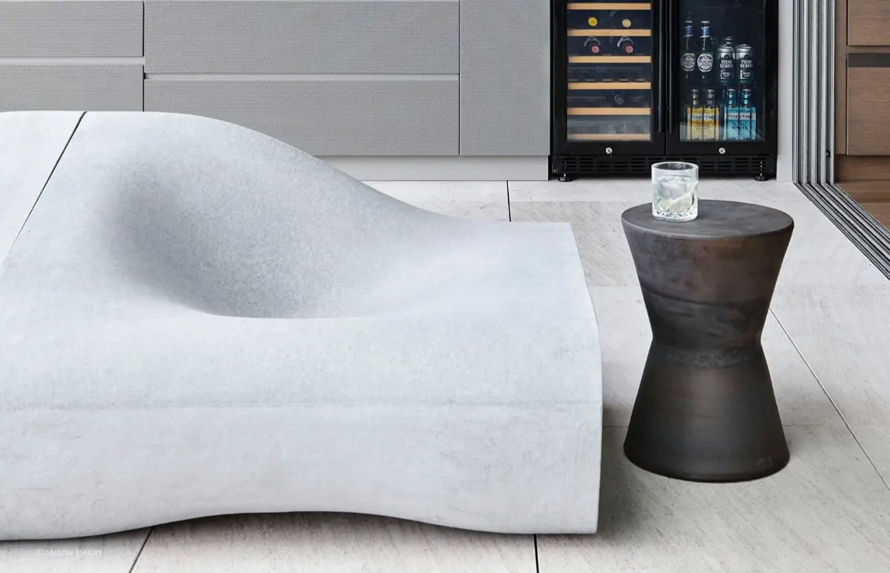 Concha Bonita Limestone (Custom Order) | Tavira Limestone | Striato Coliseum Travertine | Toki Constructions | Jorge Hrdina