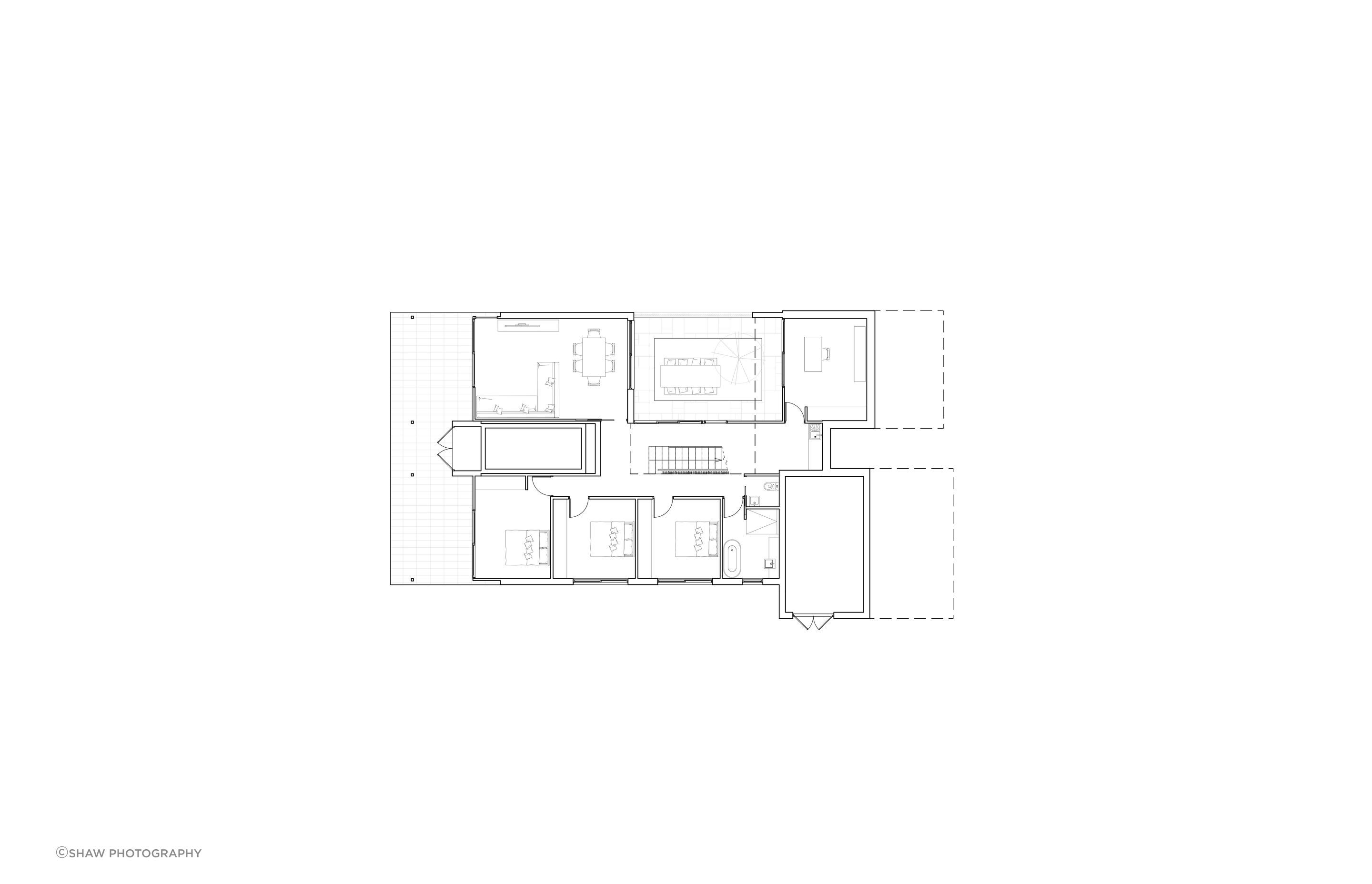 White & Timber House