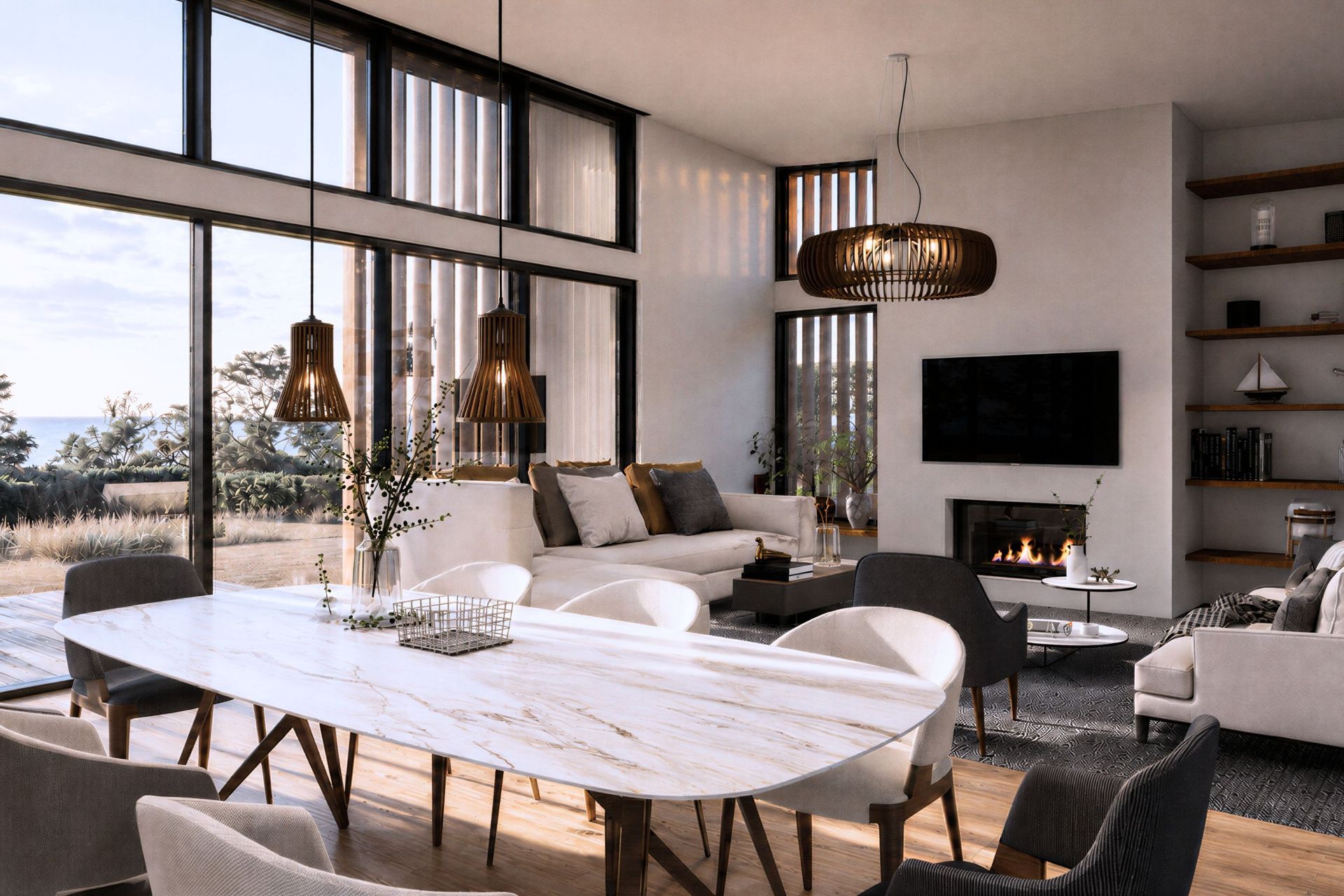 Modern-Riversdale-Beach-Wairarapa-Modal-Architecture-Internal-Architecturally-Designed-Home-2.jpg