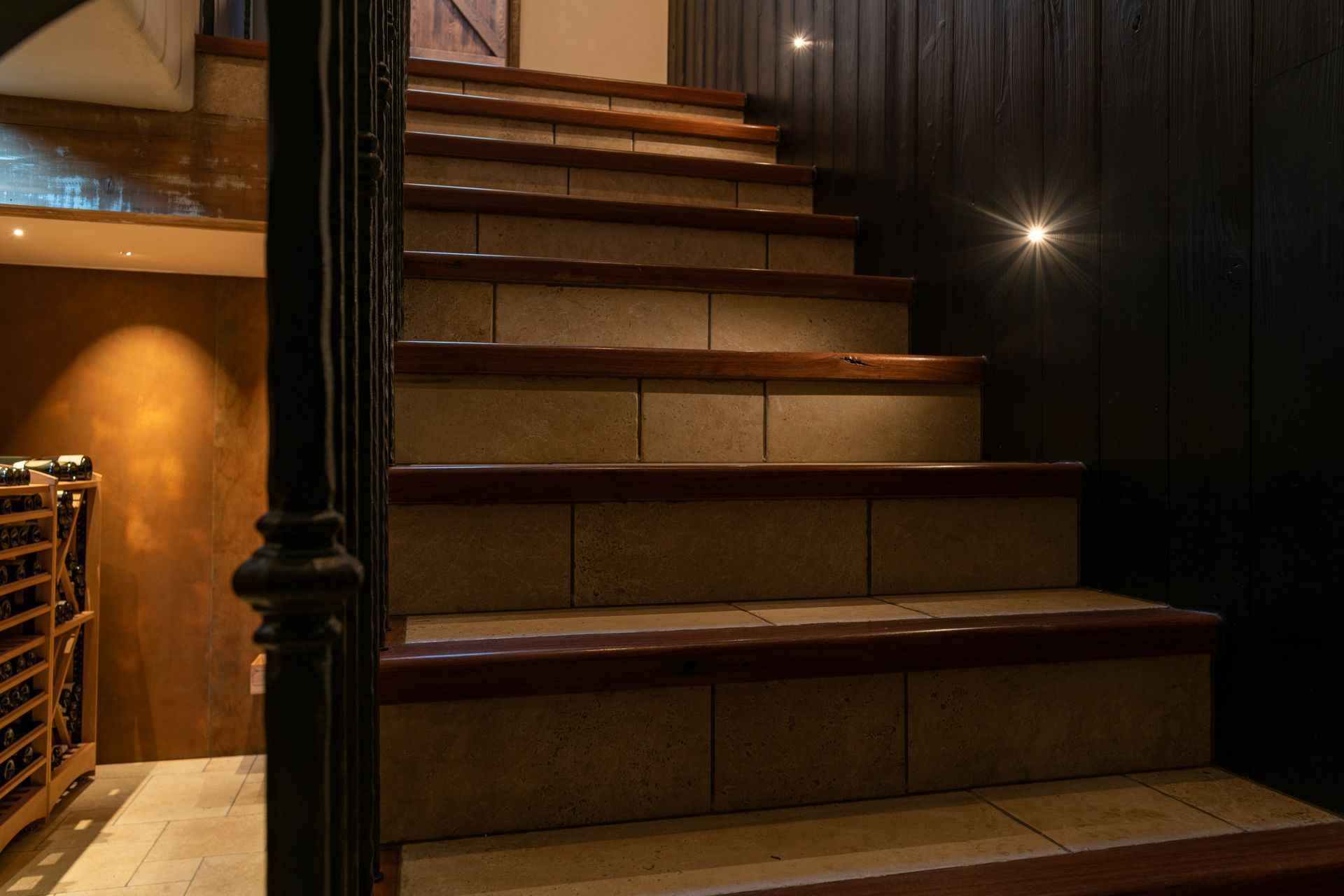 Switch Lighting Multi-Lightz illuminate the stairs