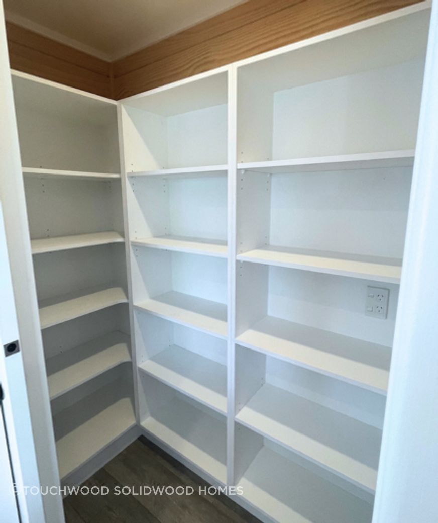 Walk-in Pantry, Designed by Silverdale Kitchens Ltd