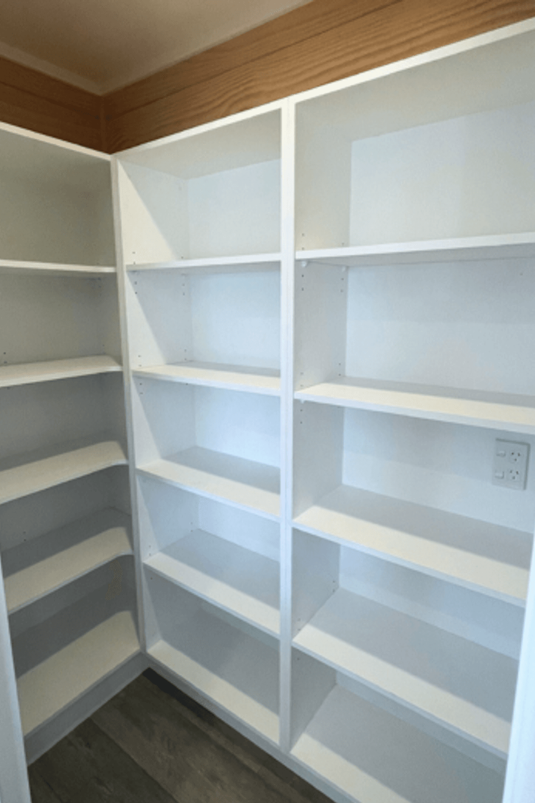 Walk-in Pantry, Designed by Silverdale Kitchens Ltd
